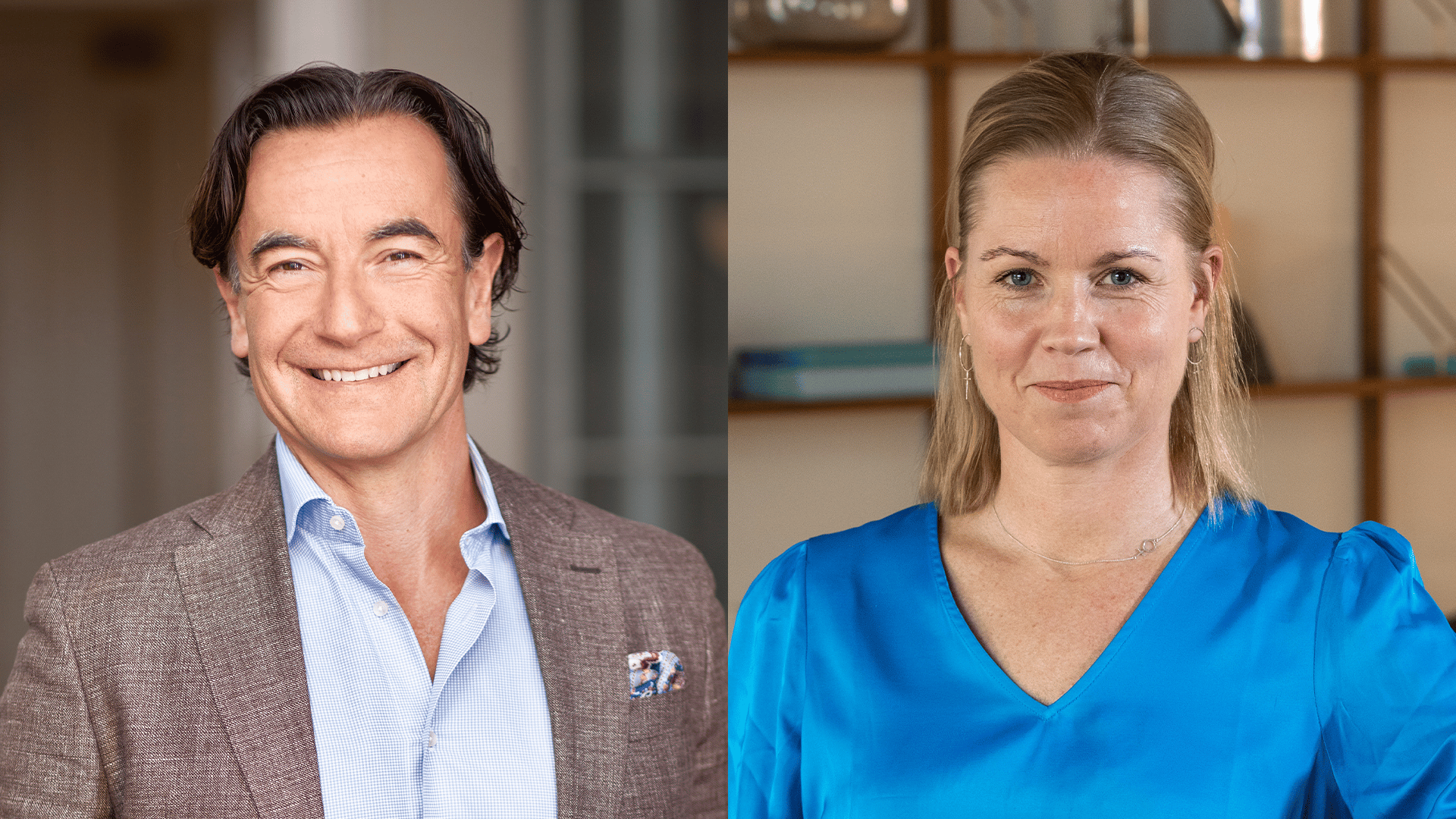 De två nya styrelsemedlemmarna i profil