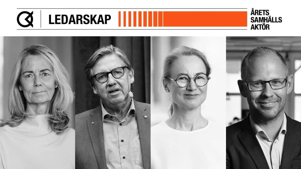Bild på jurygruppen i kategorin Ledarskap.